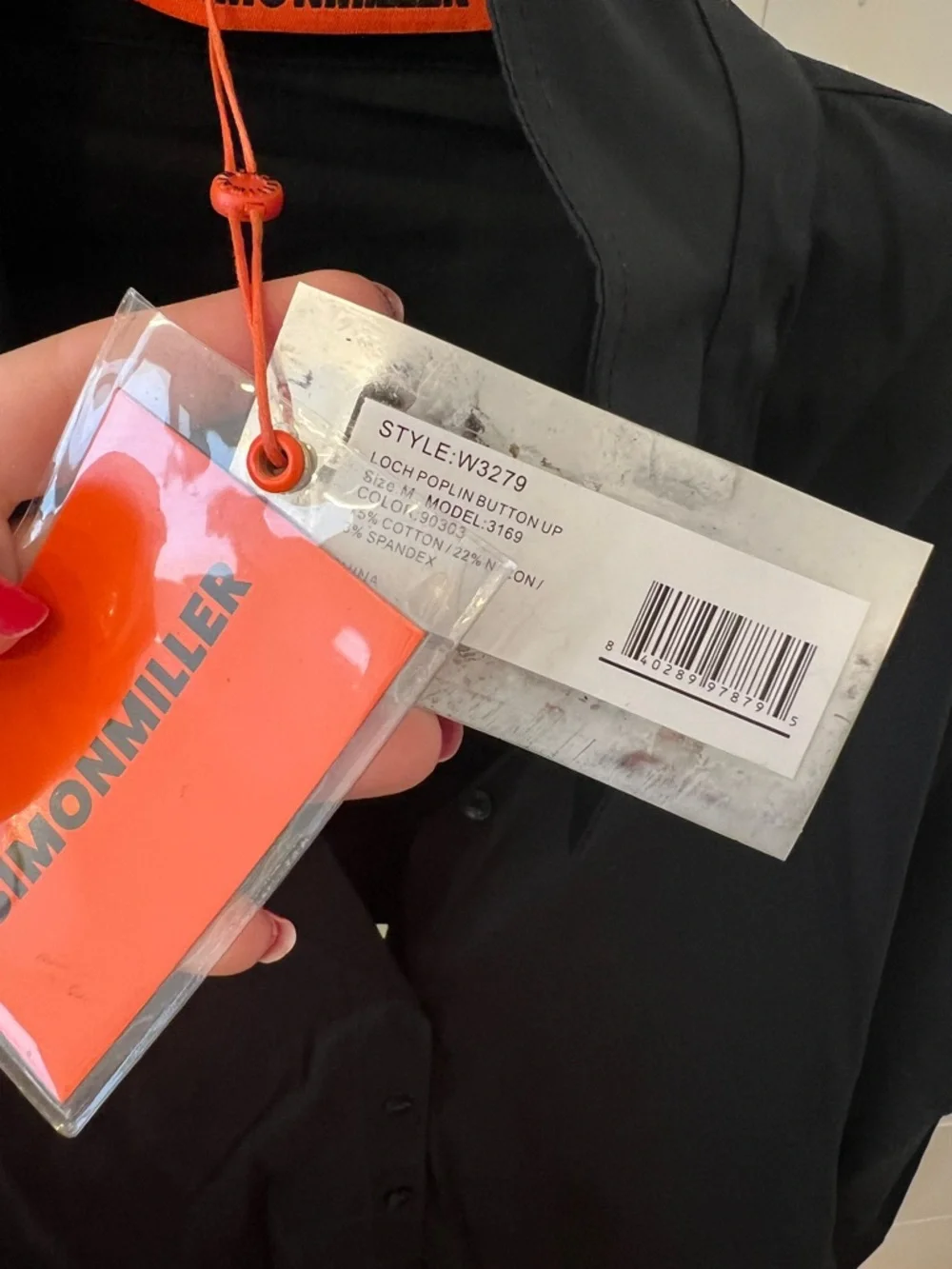 Simon Miller Loch Button Down size S NWT - Picture 6 of 7